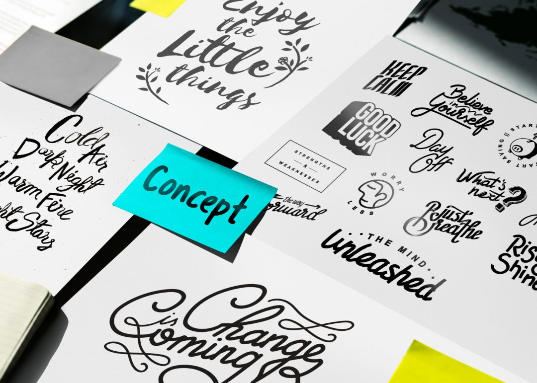 Diferentes tipografías